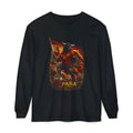 España Bull Warrior Long Sleeve Tee - Spanish Flag Football Fan Shirt