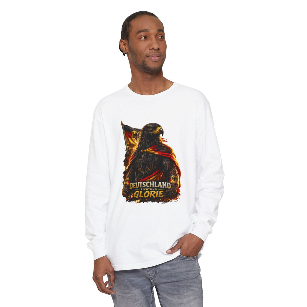 Unisex Garment-dyed Long Sleeve T-Shirt