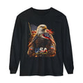 Patriotic Bald Eagle USA Long Sleeve Tee
