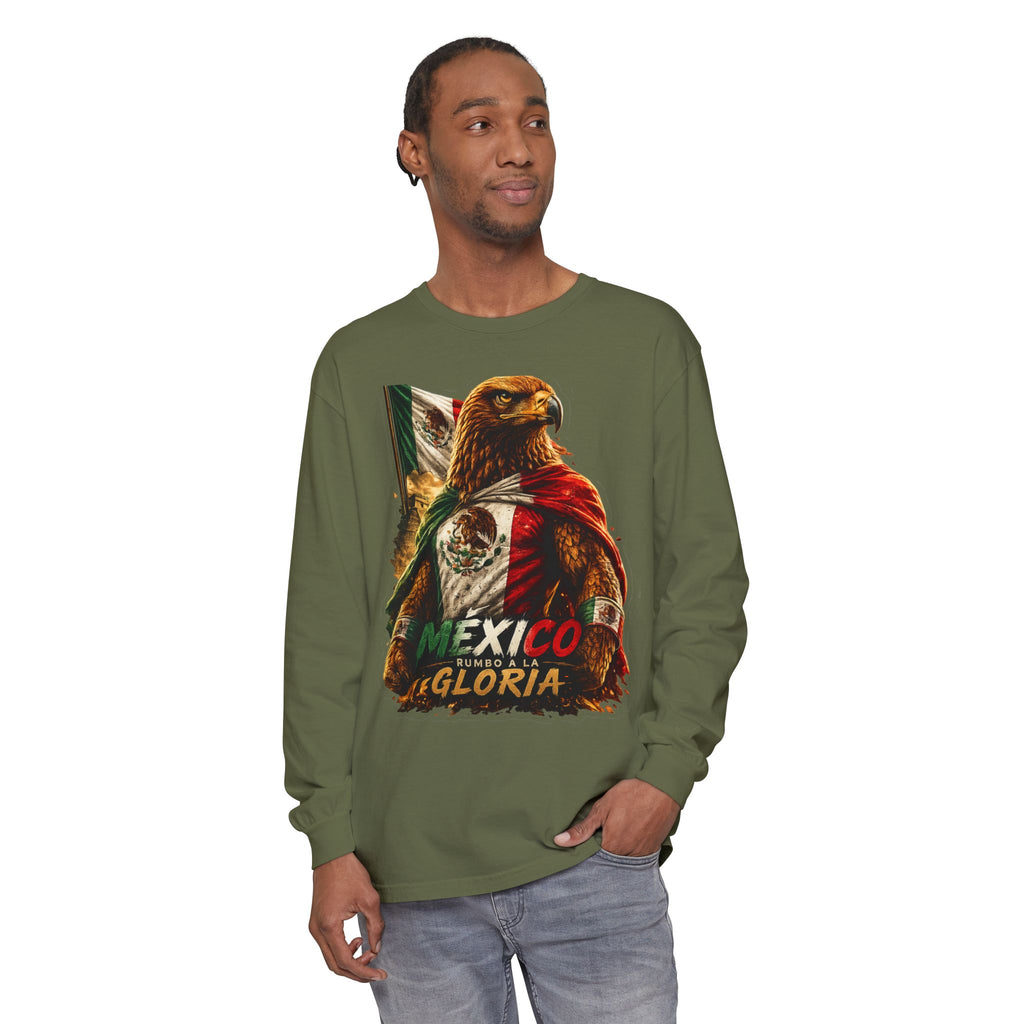 Mexico Gloria Eagle Long Sleeve T-Shirt