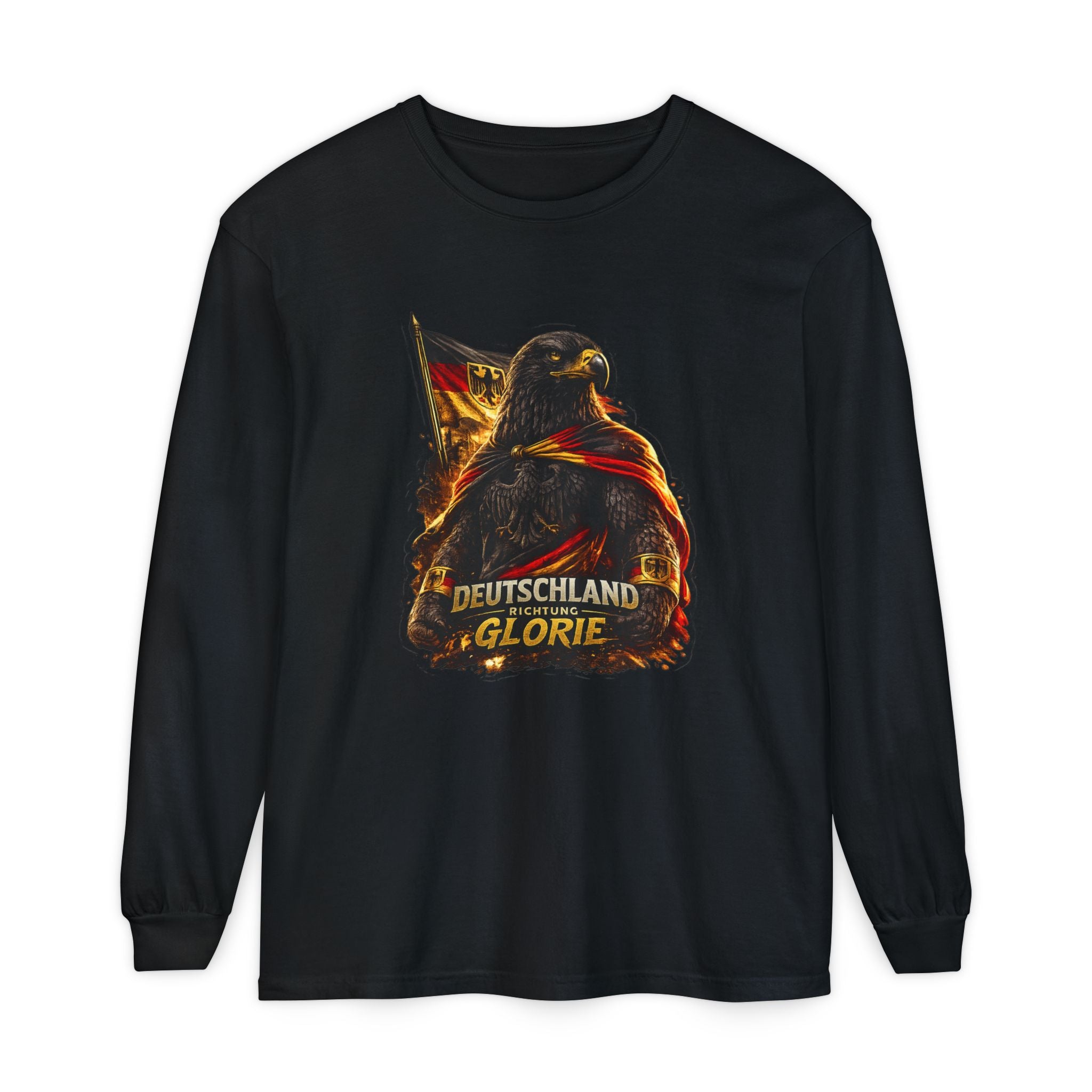 Unisex Garment-dyed Long Sleeve T-Shirt