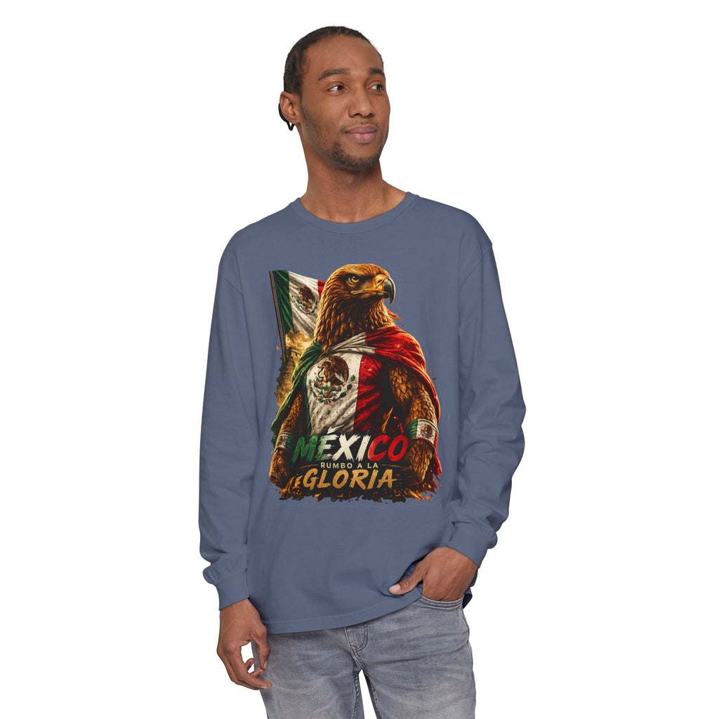 Mexico Gloria Eagle Long Sleeve T-Shirt