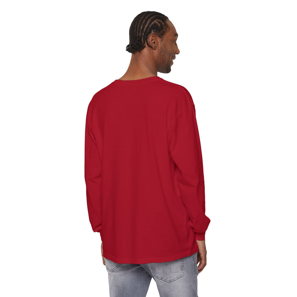 Morocco Lion Flag Long Sleeve T-Shirt — Retro Football Fan Tee